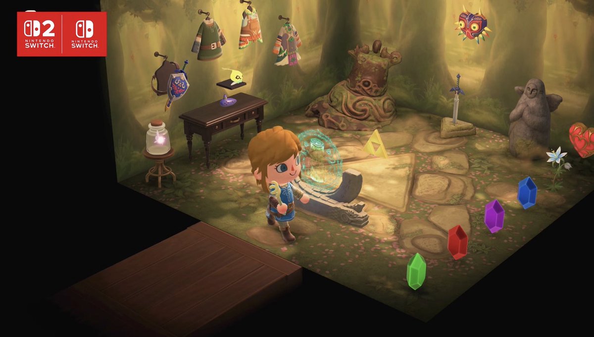 LEGEND OF ZELDA IN ANIMAL CROSSING !? I’m so flipping happy