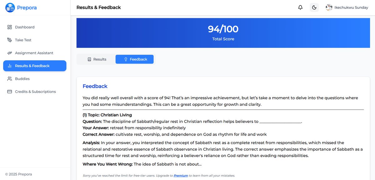 study62299's tweet photo. Prepora is built for students who want to understand, not just pass.

Instead of cramming before exams, students test first, fail safely, learn fast — and master every topic with AI feedback.

Visit https://t.co/LKMhgTSYpK today to learn more!

#edtech #WestAfrica #AI #learning https://t.co/6RsurYNVCr