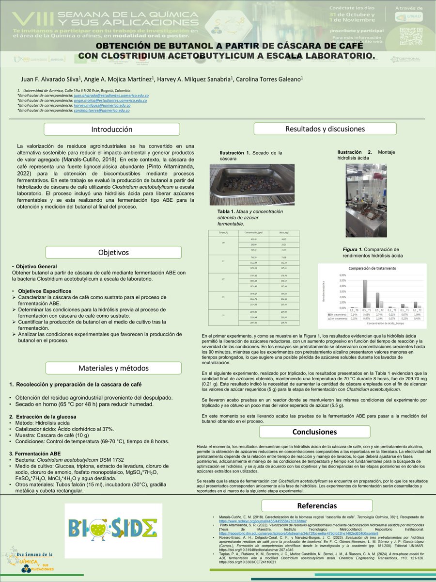 8va Semana de la Química 2025 - UNAD tweet media