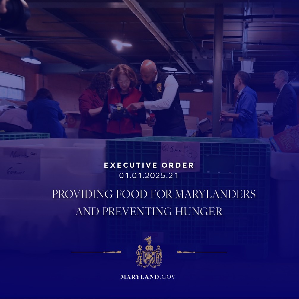 I’ve declared a State of Emergency because the federal government is — illegally and cruelly — withholding funding for food assistance. 

We are providing $10 million in emergency aid so Maryland families don’t go hungry.