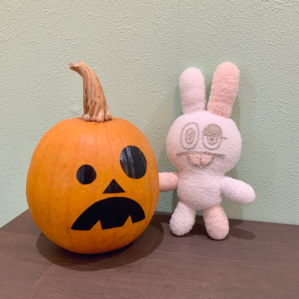 ハロハロハロウィーン🎃🐰
今日はハロパ最終日&amp;搬出です！
10月あっという間だったなぁ
