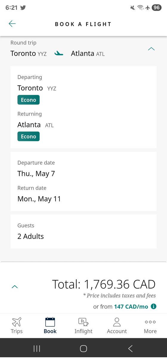Cost for 2 people to fly to FWA right now from Toronto...
Yeah, I'll wait to see if there are better deals down the road.
That's stupid!