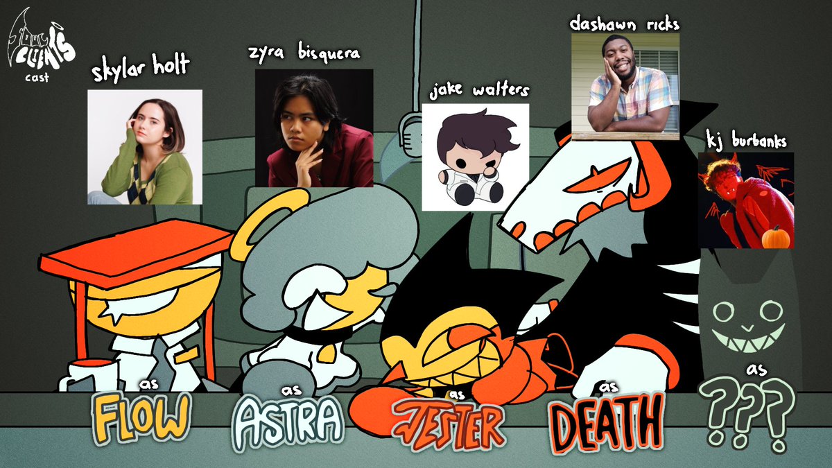 SOUL CLIENTS VOICE CAST REVEAL.

Meet the talented actors behind these characters! 
<a href="/ZyraBisqueraVO/">Zyra</a> 
<a href="/_JakeVA/">Jake Walters | Home Studio | Funny British Guy</a> 
<a href="/SkylarHolttt/">Skylar Holt</a> 
<a href="/callmedashawn/">Dashawn Ricks 🎙️💜</a> 
<a href="/KJBurbankVA/">KJ Burbank VA🎙️🏳️‍🌈🎃</a>