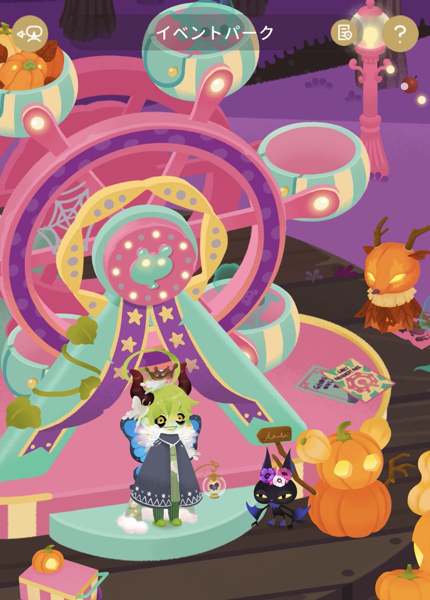kayaDss's tweet photo. これは観光で遊園地に来たベルゼブブ。 https://t.co/jkUfn9tUF8