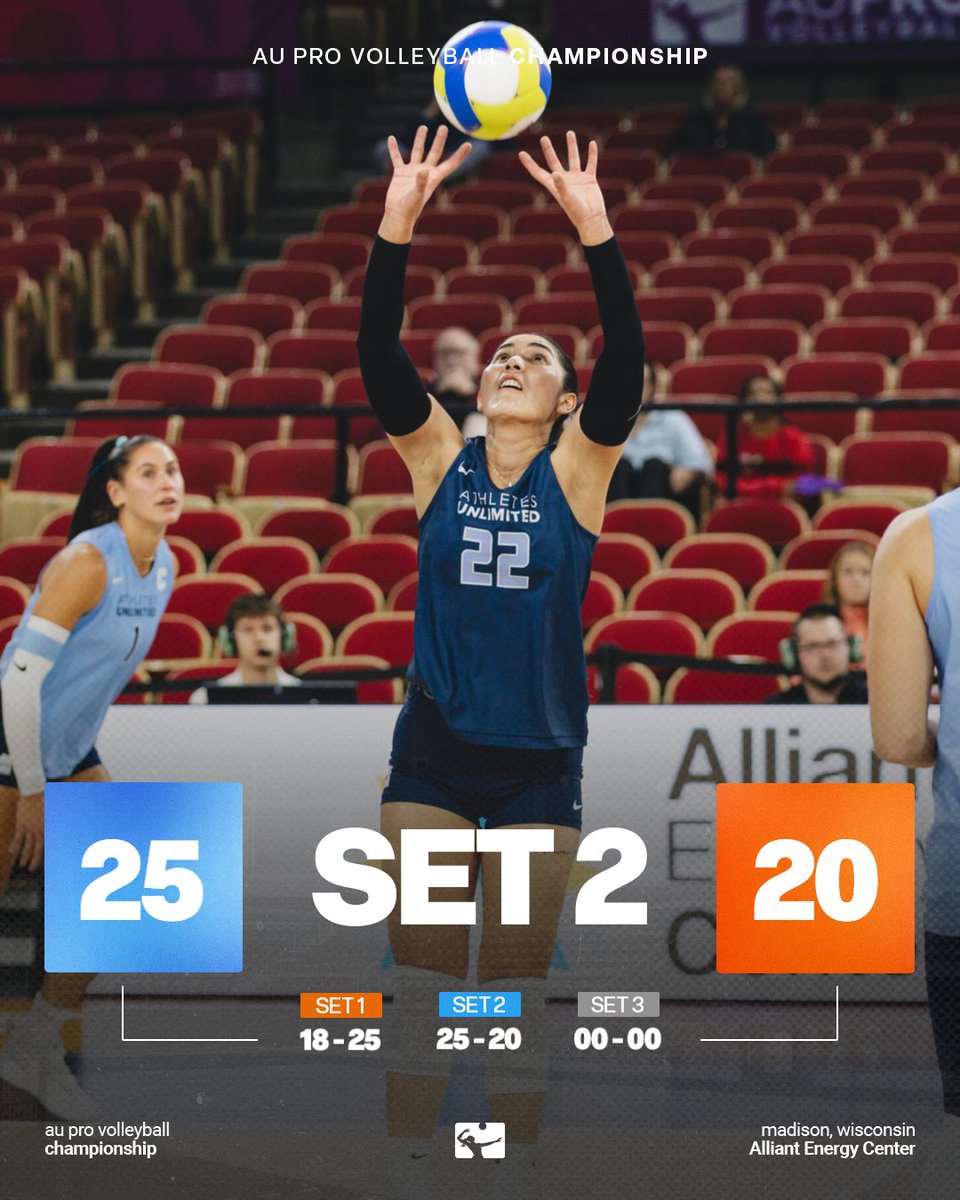 AUProVolleyball's tweet image. Team Drews isn&apos;t going away anytime 🔜

#AUProVB