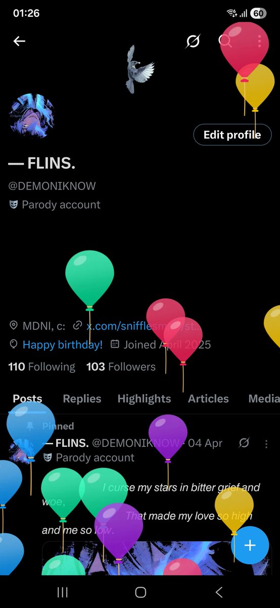 DEMONIKNOW's tweet photo. happy birthday to me :) https://t.co/8tWc3uOY1H