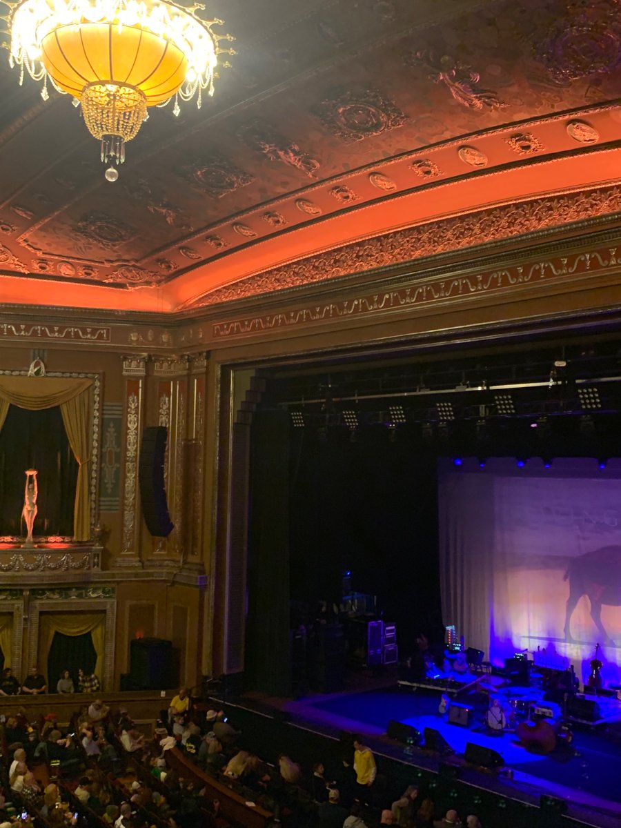 MarkMaddenX's tweet image. What a wonderful venue: The Capitol Theater in Wheeling!