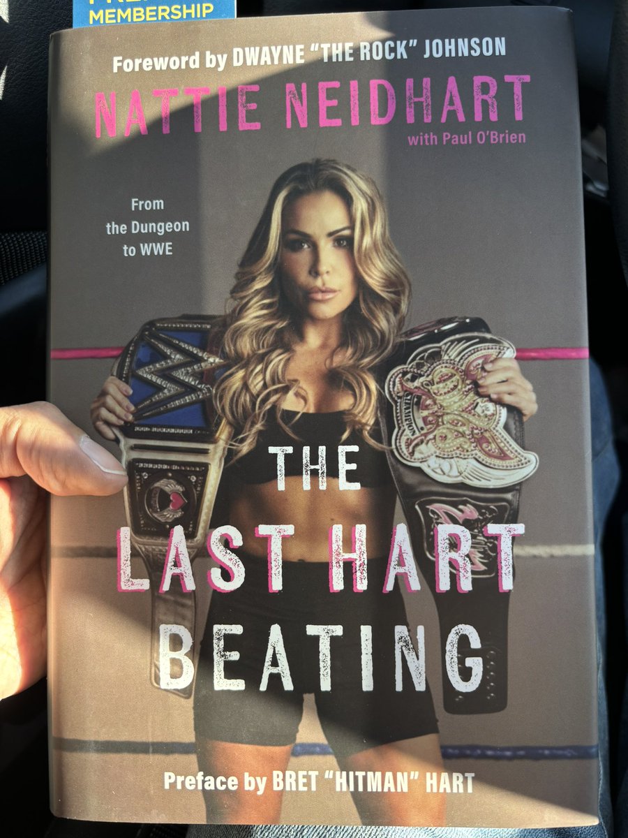 JacobPMendoza's tweet photo. FINALLY Got My Copy Of @NatbyNature NEW BOOK!!!
#LastHartBeating
It’ll Be A Dream Come True If I Could Stand Ringside & Film One Of Her Matches!!! https://t.co/oJevRA9WQH