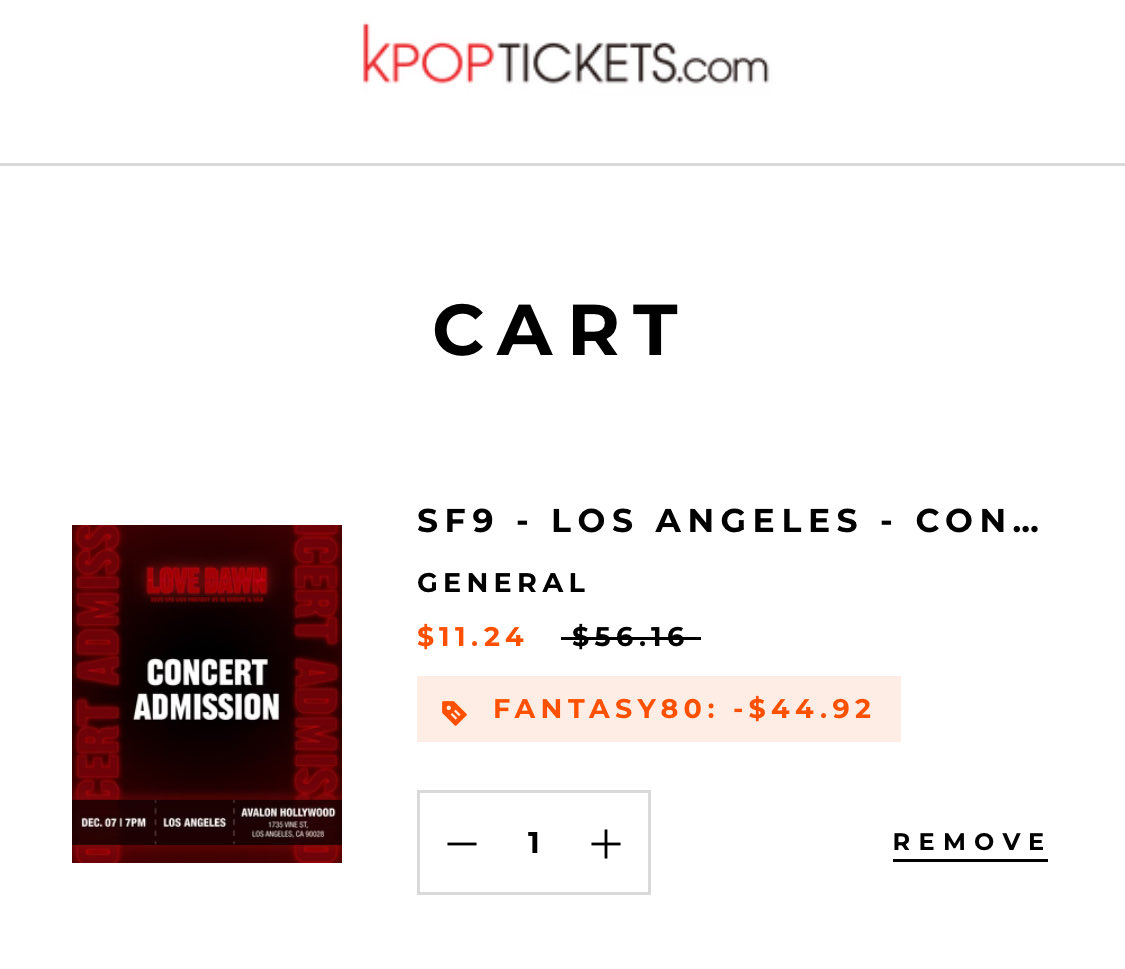 Mimitheasian's tweet photo. General tickets are $11 with code Fantasy80
#sf9 #lovedawn https://t.co/zb2xO6xGaM