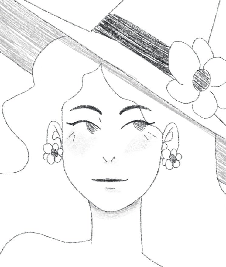 Mermaicheu's tweet photo. 🌸 Thinking about the garden full of flowers 🌸
•
•
•
#witch #flower #flora #inktoberday30 #witchtober #inktober2025 #magical #sketch #magical #witchy #whimsical #drawing #illustration #digitalart https://t.co/45SYB4yOS9