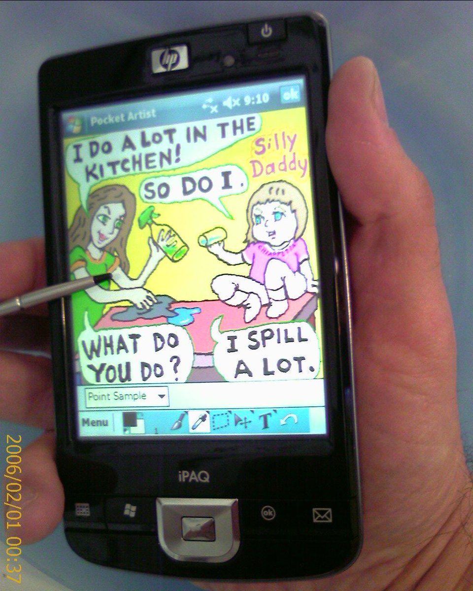 joeychips's tweet image. My new #digitalart article:
Digital Art History from a Silly Daddy, Star Chosen, and Old Pocket PC Perspective
#arthistory
🔗Link in bio.