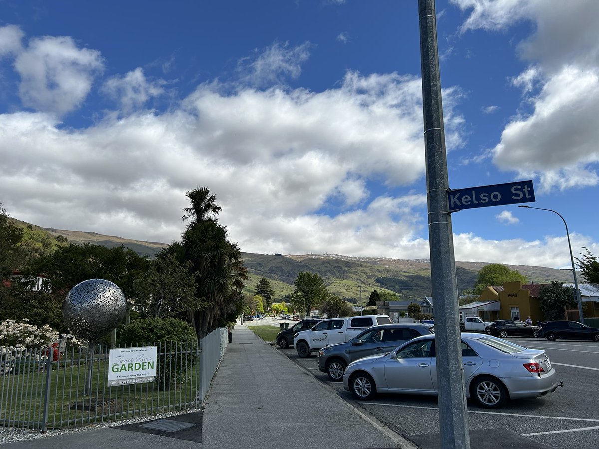 LiamMcIlvanney's tweet photo. Back in NZ’s most Scottish town… #Roxburgh #TeviotValley 🏴 https://t.co/knyJ8nCJJN