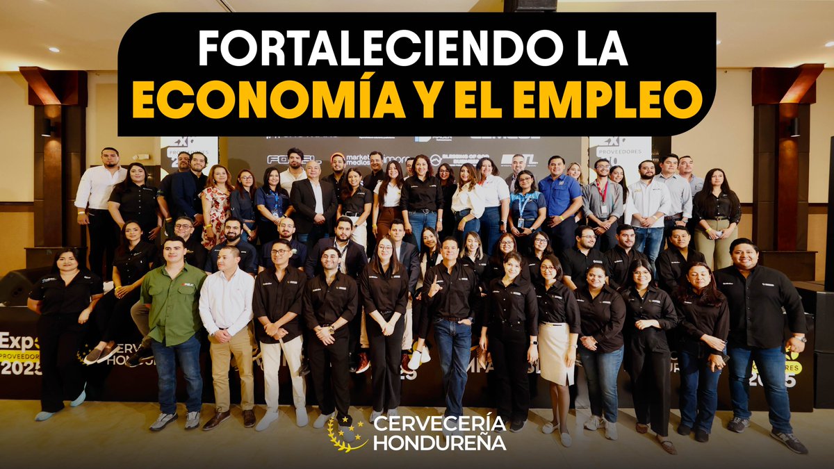 Una red de oportunidades 🙌 
Más de 40 empresas hondureñas participaron en la primera Expo Proveedores 2025 de Cervecería Hondureña 🍻, un espacio creado para fortalecer alianzas, impulsar la economía y compartir soluciones sostenibles.
 #CerveceriaHondureña #ExpoProveedores2025