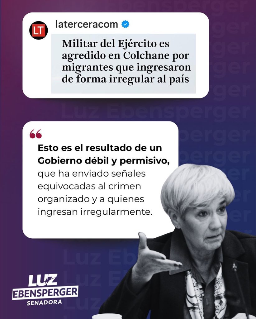 Gravísimo lo ocurrido en Colchane. Al parecer entrar a Chile y atacar a la autoridad parece no tener consecuencias. Esto es el resultado de un Gobierno débil y permisivo, que ha enviado señales equivocadas al crimen organizado y a quienes ingresan irregularmente.
Y aún así, el