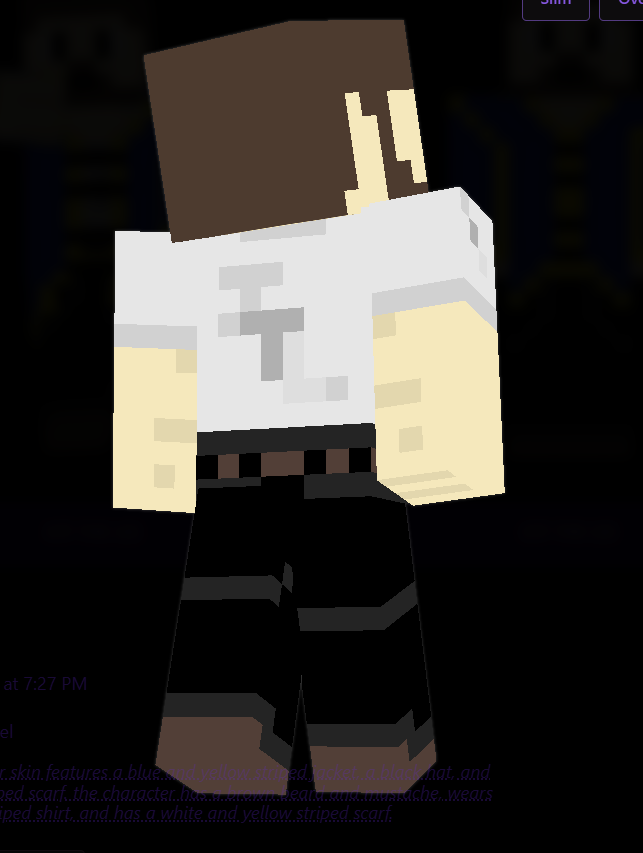 JTL_YT's tweet photo. Just Redesigned And Updated My #Minecraft Skin After 12 Years Of Having The Same One! It Now Has 2 Layers Instead Of One! Gonna Look Super Fly Now!  😎👍 https://t.co/rsBzAvJlWE