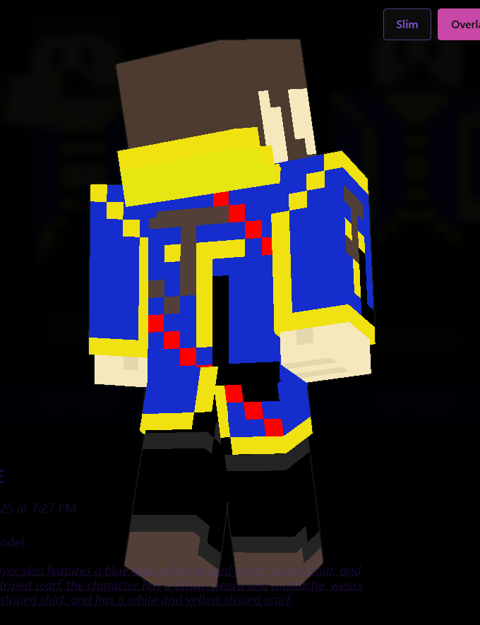 JTL_YT's tweet photo. Just Redesigned And Updated My #Minecraft Skin After 12 Years Of Having The Same One! It Now Has 2 Layers Instead Of One! Gonna Look Super Fly Now!  😎👍 https://t.co/rsBzAvJlWE