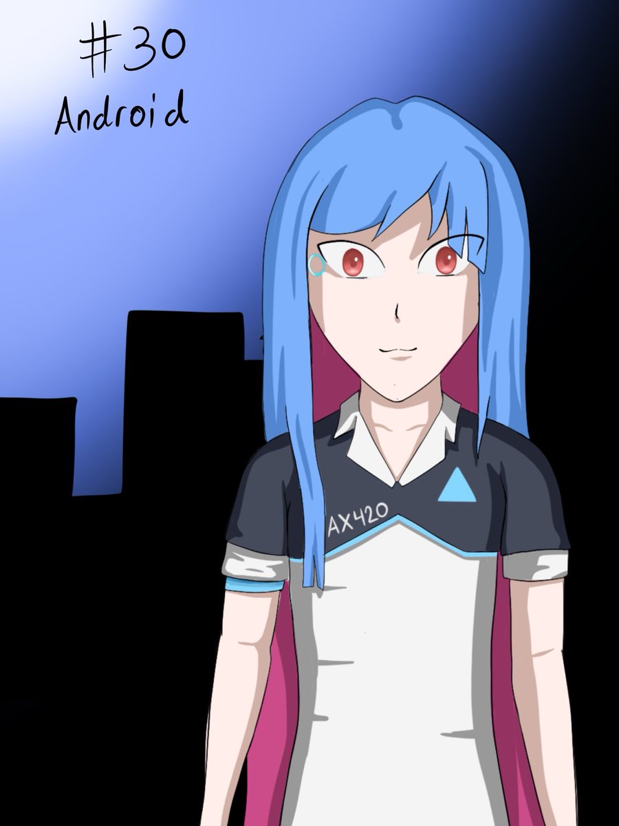 Spacepearl2's tweet photo. #lolitober day 30: android
Based off Detroit become human. Honestly I’m super proud of myself for making it this far. I haven’t done the last drawing because honestly I would love some ideas. I know it’s a big ask from a profile with as little engagement as mine. But still https://t.co/yR9BaSvxsF