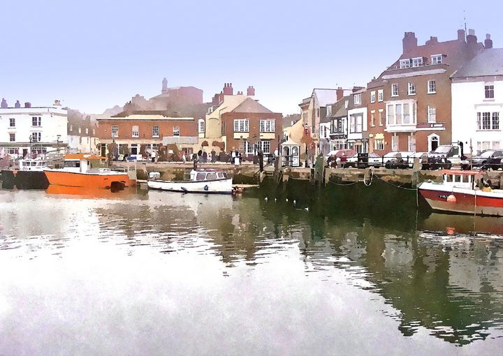 FuzzyFinker's tweet image. Art of the Day! &quot;Weymouth&quot;. Buy at: ArtPal.com/trevorharvey?i…
