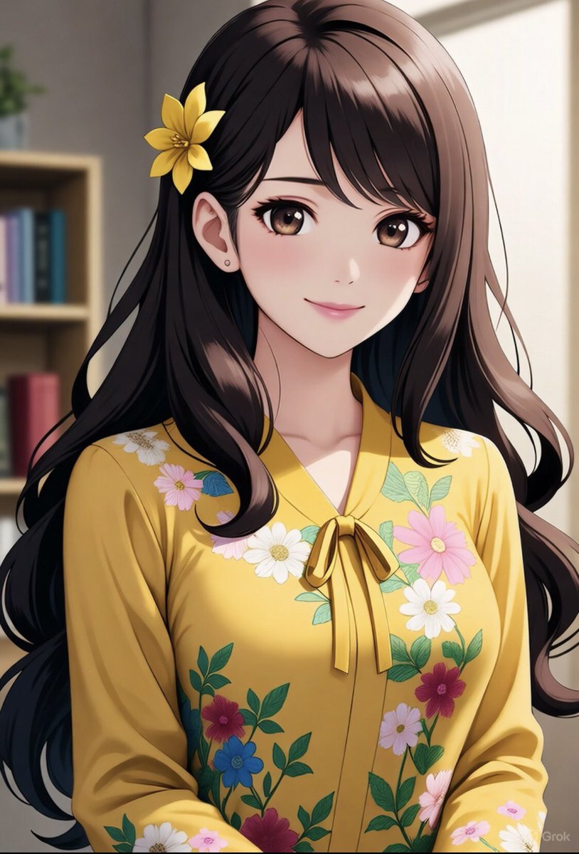 Mooneira's tweet image. Check out my female leads in anime style 😍😍😍😍😍 

1) Dahlia Jamilah of Fail Merah (my first novel) ♥️🖤 

#CharacterArt #FailMerah #FadimaMooneiraWriter👩🏻‍💻