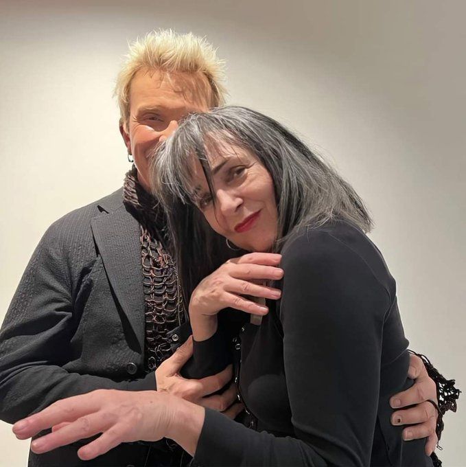 ALetterToElisez's tweet image. Billy Idol and Siouxsie Sioux &amp;lt;3