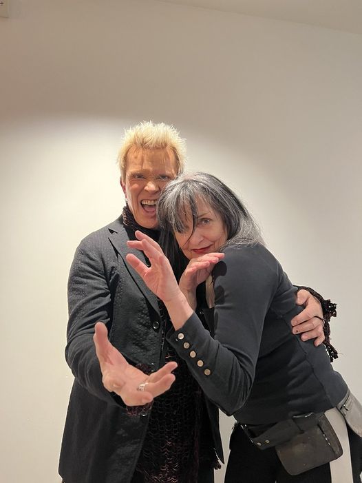 ALetterToElisez's tweet image. Billy Idol and Siouxsie Sioux &amp;lt;3