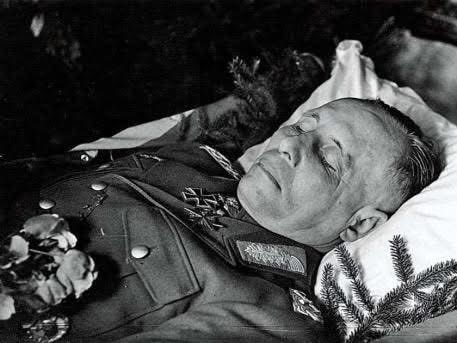 VoicesofWW2's tweet photo. Johannes Erwin Eugen Rommel (15 November 1891– 14 October 1944), popularly known as the Desert Fox, was a senior German Army officer during World War II.

Rommel was a highly decorated officer in World War I and was awarded the Pour le Mérite for his actions on the Italian Front. In World War II, he distinguished himself as the commander of the 7th Panzer Division during the 1940 invasion of France. His leadership of German and Italian forces in the North African Campaign established his reputation as one of the most able commanders of the war, and earned him the nickname der Wüstenfuchs, "the Desert Fox". He later commanded the German forces opposing the Allied cross-channel invasion of Normandy in June 1944.

Rommel supported the Nazi seizure of power and Adolf Hitler, although his attitude towards Nazi ideology and level of knowledge of the regime's crimes remain a matter of debate among scholars.

In 1944, Rommel was implicated in the 20 July plot to assassinate Hitler. Due to Rommel's status as a national hero, Hitler desired to eliminate him quietly. Hitler forced Rommel to kill himself, in return for assurances that Rommel's family would not be persecuted following his death. Rommel was given a state funeral, and it was announced that he had succumbed to his injuries from the strafing of his staff car in Normandy.

Rommel has become a larger than life figure in both Allied and Nazi propaganda, with numerous authors
considering him an apolitical, brilliant commander and a victim of the Third Reich although this assessment is contested by other authors as the Rommel myth. Rommel's reputation for conducting a clean war was used in the interest of the West German rearmament and reconciliation between the
former enemies – Britain and the United States on one side and the new Federal Republic of Germany on the other.
