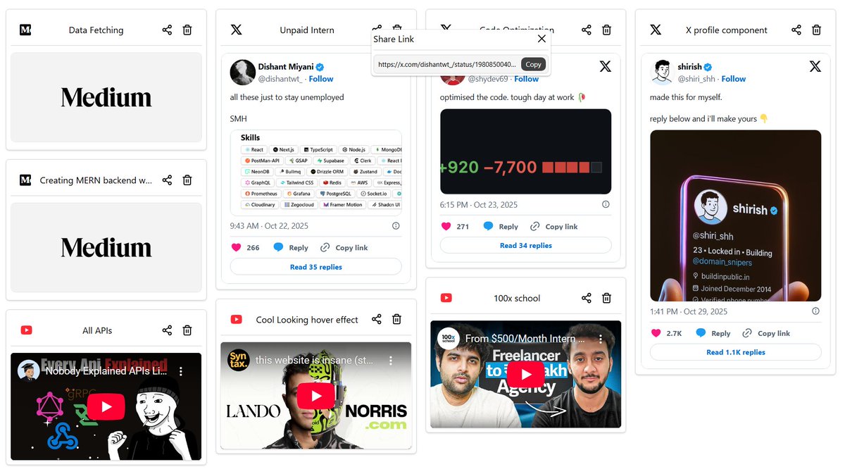 prasadevx's tweet image. guys rate this embedded contents cars masonry grid