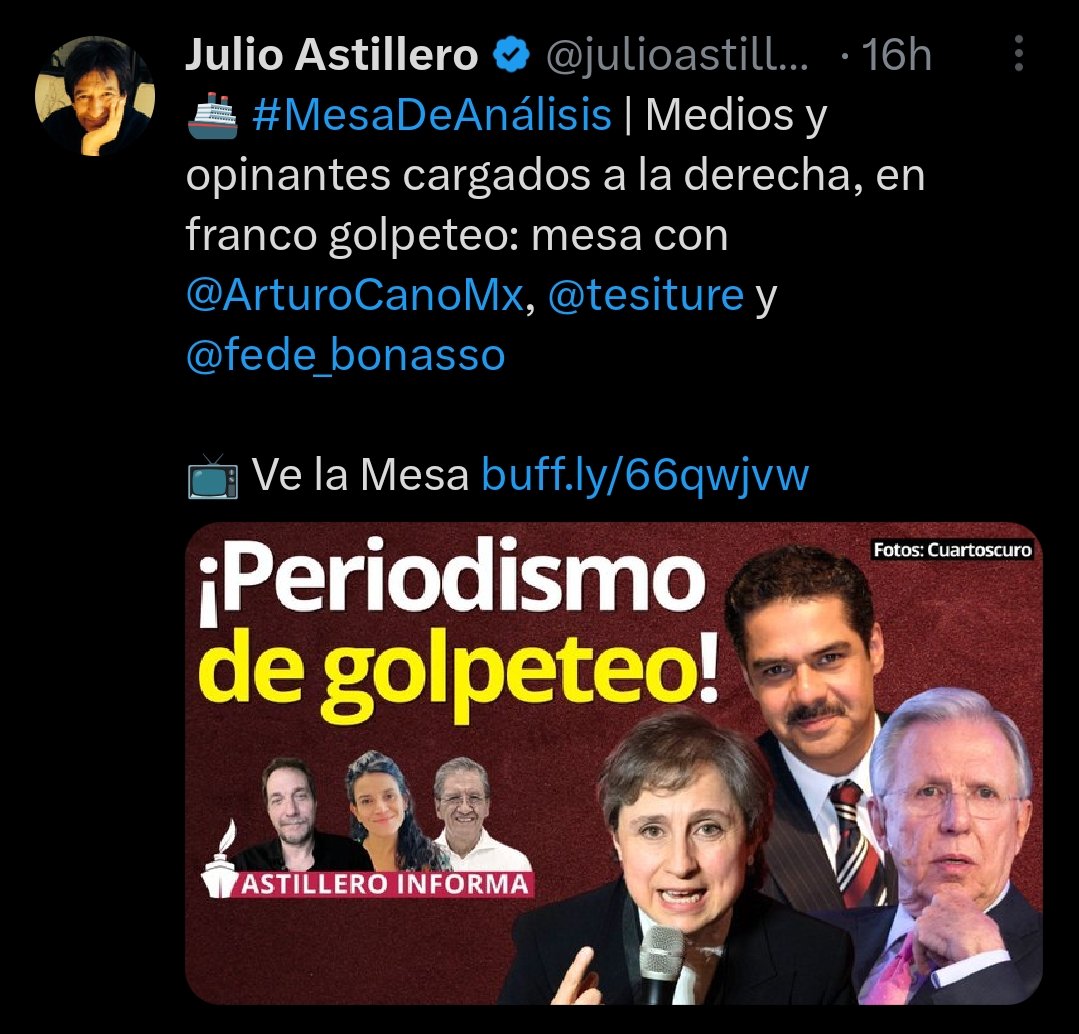 Otra vez se está proyectando la progredumbre.