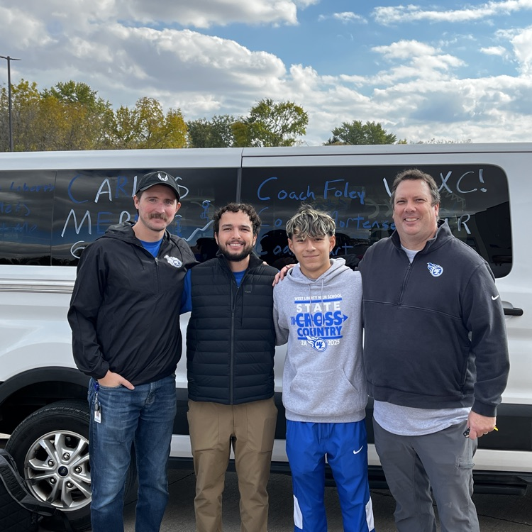 WestLibertyCSD's tweet image. We wish Carlos Meraz the best of luck at State Cross Country tomorrow! Thank you West Liberty State Bank for the cooler of goodies! #wlcomets #wlcometpride