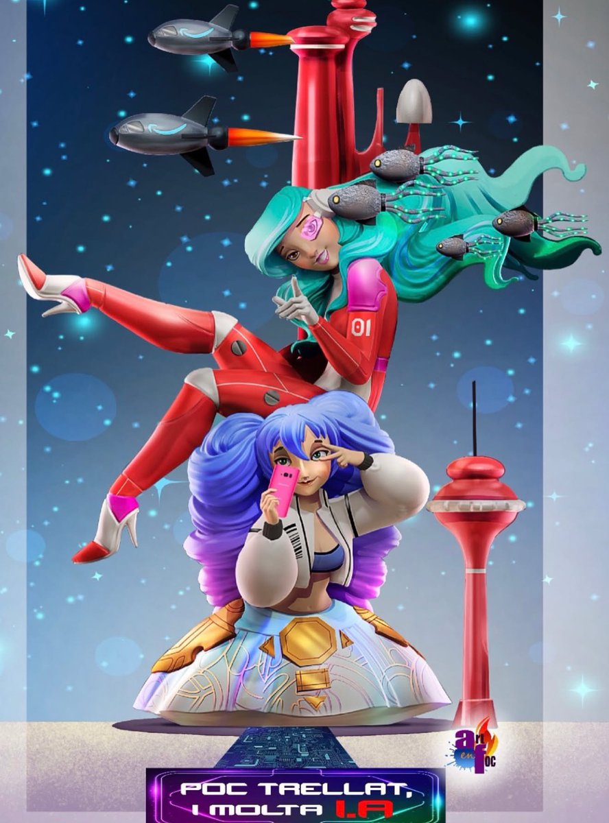 BOCETO FALLA PLAZA SANT BULT

ARTISTA: ART EN FOC

LEMA: POC TRELLAT, I MOLTA I.A.

#fallas #falles