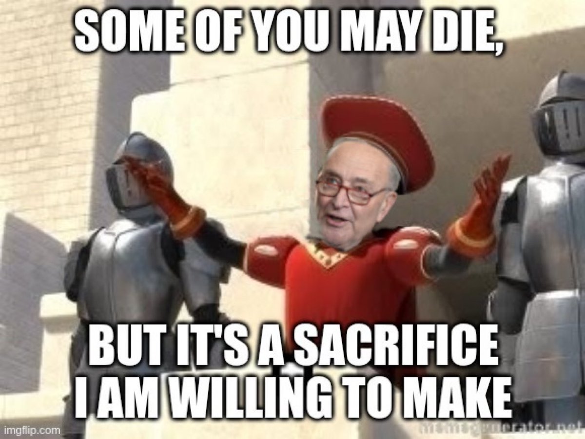 Jimmy McCambridge (@jimmymack0320) on Twitter photo Ladies & Gentlemen,
Chuck Schumer & the current Democratic Party representatives. Ladies & Gentlemen,
Chuck Schumer & the current Democratic Party representatives.