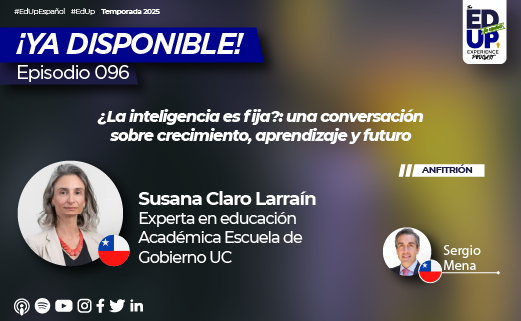 🔔¡Estreno #EdUpEspañol 096: ¿Cómo la mentalidad de crecimiento potencia nuestro aprendizaje? Con Susana Claro 🇨🇱 experta en educación y académica <a href="/GobiernoUC/">Escuela de Gobierno UC</a>.
🎙️Con <a href="/smena57/">Sergio Mena</a> 🇨🇱
👉Spotify: tinyurl.com/3vd23kwk