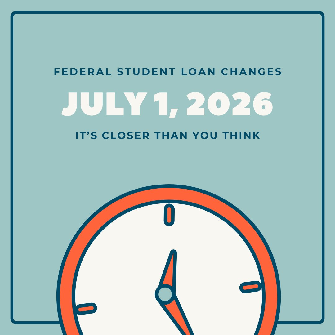 📣 Parent PLUS loan changes are coming July 1, 2026.
Parents will no longer be able to borrow up to the full cost of attendance with the new caps being introduced.

Start exploring your options now so you’re not caught off guard later - studentchoice.org/what-the-one-b…