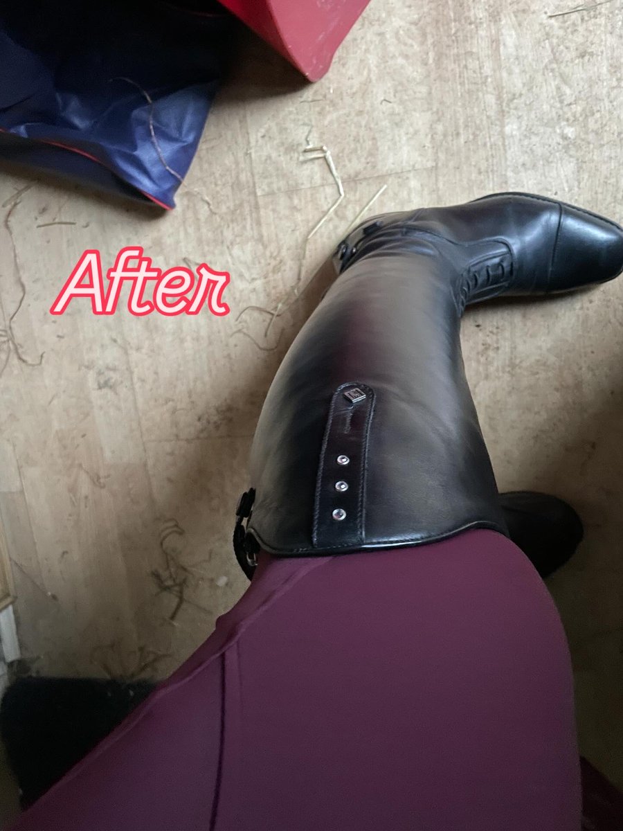 Had my DeNiro boots taken in as they were too big 😍