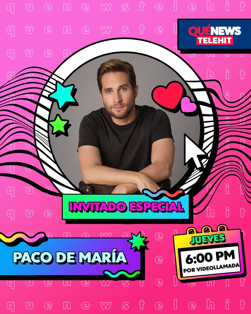 ¡Nos vemos HOY a las 6pm en <a href="/telehit_musica/">Telehit Música</a> <a href="/quenewstelehit/">quenewstelehit</a> #quenewstelehit no se lo pierdan!
•
•
•
#Entrevista #Telehit #PacodeMaria #Musica #Jazz #CantanteMexicano