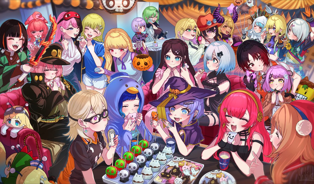 tokisimaskk's tweet image. ぶいすぽっ!~ハッピーハロウィン~🎃Happy Halloween🎃