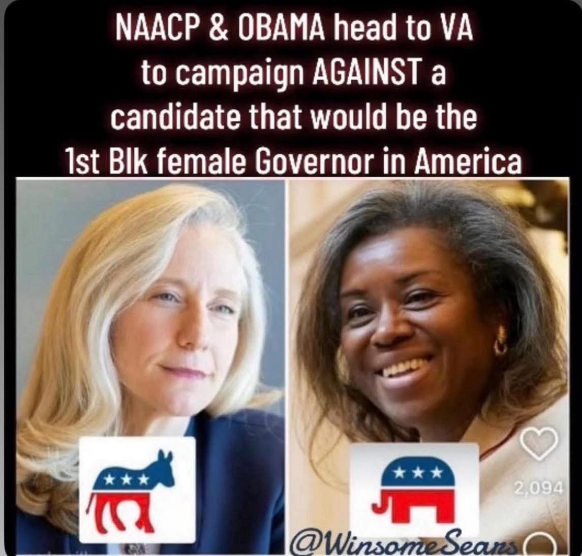 Isn't it odd that liberals always bring up race into everything unless when it involves a conservative minority. Race is only important to liberal ❄️ when it benefits them. 

<a href="/thescarecrowII/">Rebs Fan & Reagan Conservative 2</a>