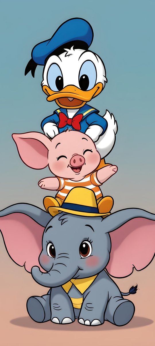 Disney's cutest, stacked for maximum