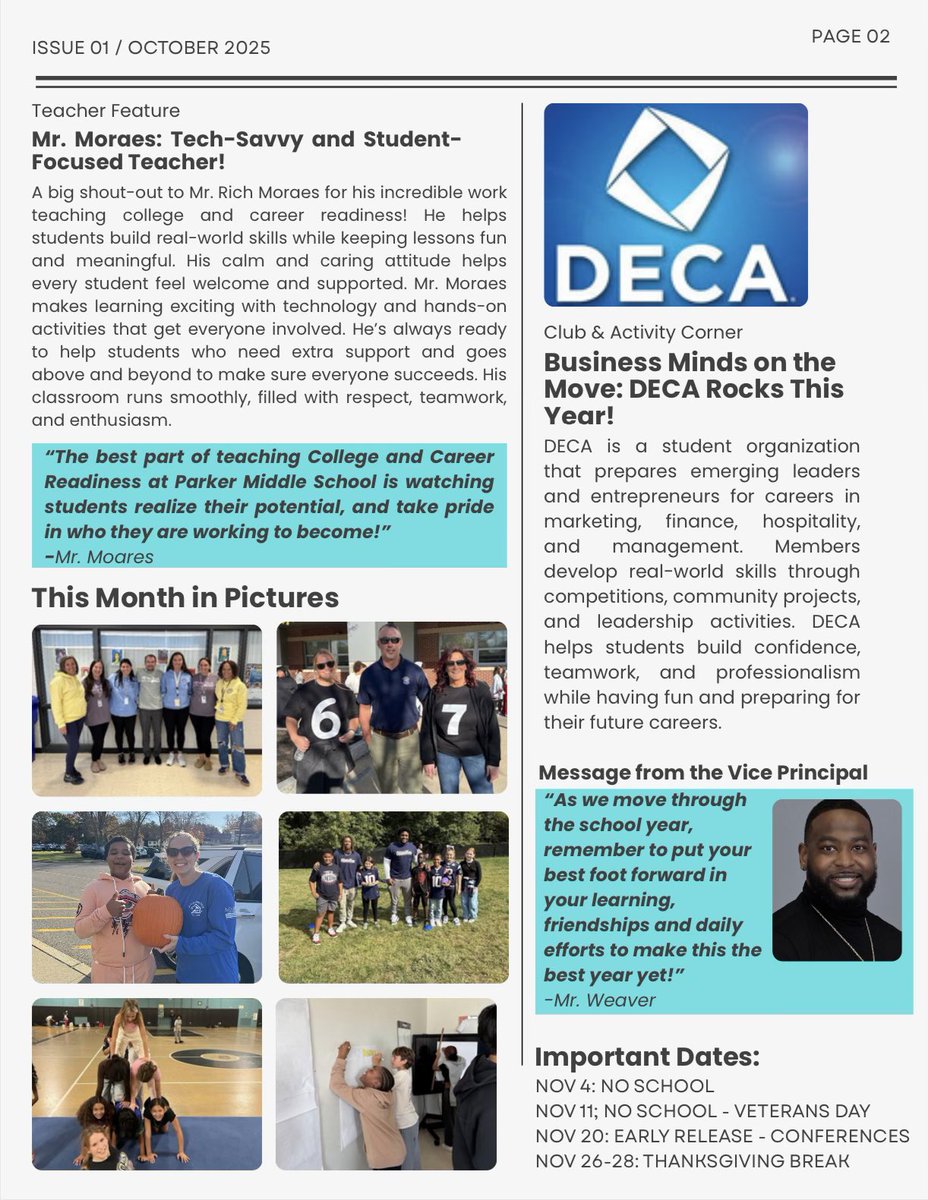 Check out our monthly newsletter!