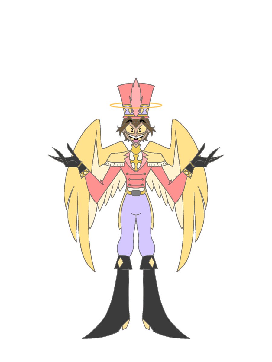 i had redesigned #abel from #Hazbinhotel. let me know what you think of my redesign.