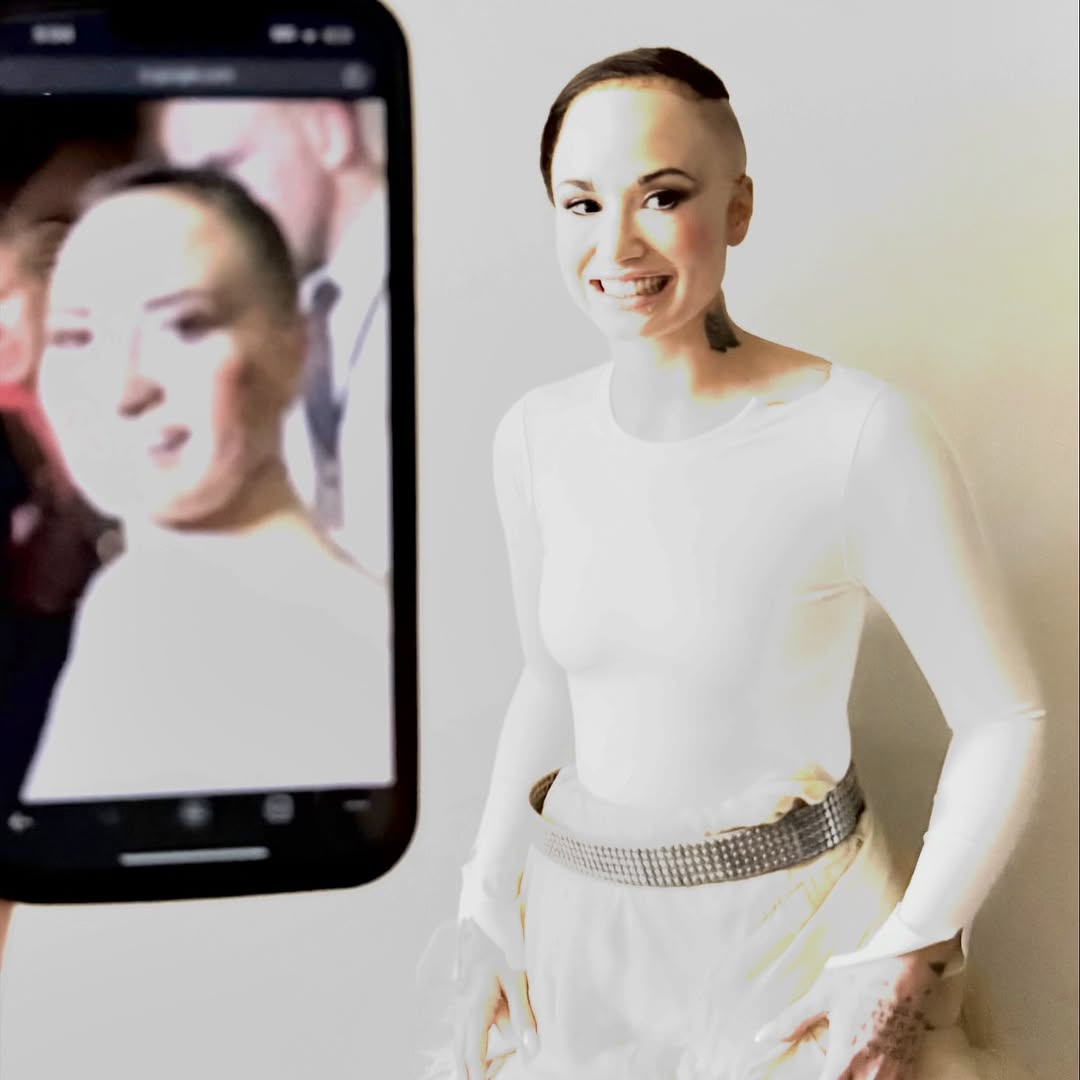 Demi Lovato na Halloween przebrała się za swoją "siostrę bliźniaczkę" Poot Lovato.