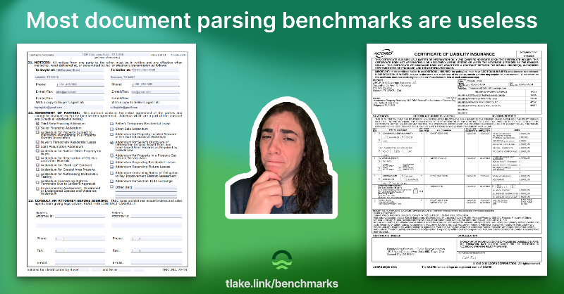 tensorlake's tweet photo. Traditional OCR benchmarks measure the wrong thing.

See why most document parsing tests fail to predict production accuracy and which metrics actually matter.