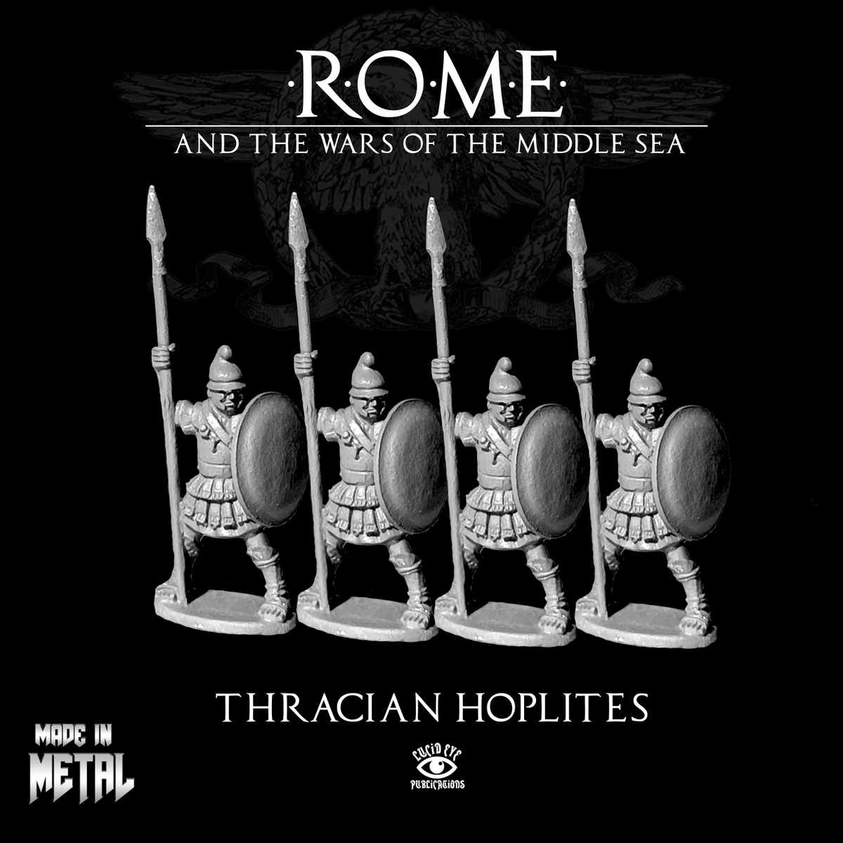 NEW RELEASES!
THRACIAN HOPLITES
HELLENISTIC HOPLITES
CHALCIDIAN HOPLITES
BOEOTIAN HOPLITES
DOUBLE PAY PHALANGITES
PRINCEPS IV

lucideyepublications.com/all-products

&amp; LESS THAN 24 HOURS REMAIN FOR HALF PRICE CORELOCKS!