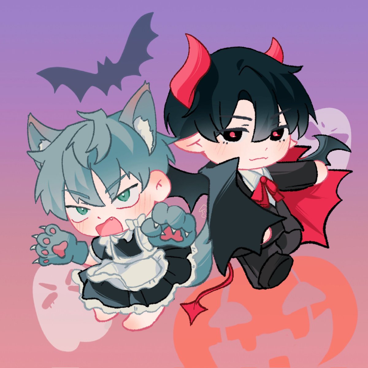 Happy Halloween 🎃 
我私心女僕裝
#alienstage #ivantill