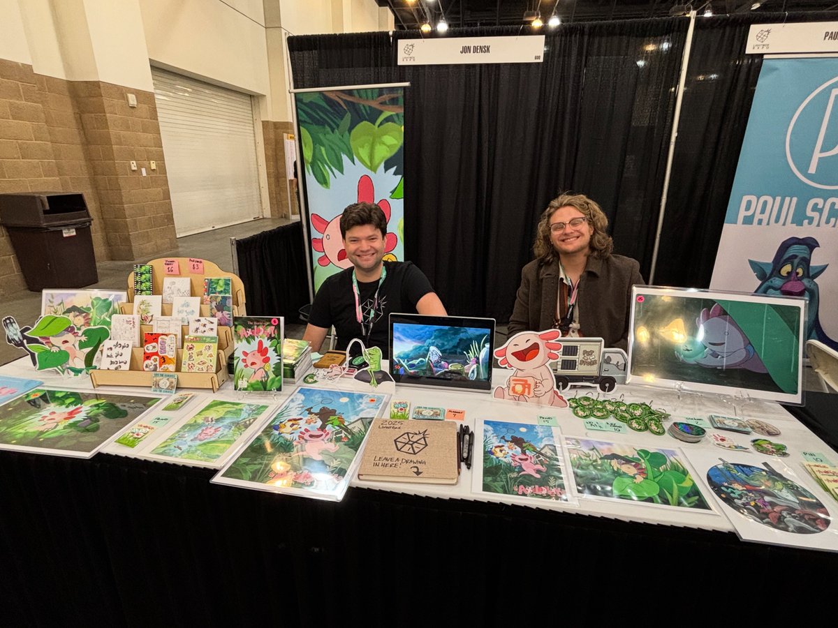 DenskJon's tweet image. Thank you to everyone who came out to my booth at #lightbox and made the weekend so special! I surely didnt know how many fans this little film has but im starting to gain an understanding...#Axolodyssey