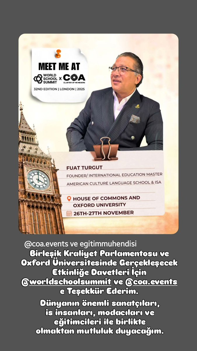 Dil Bilimci Yazar Uluslararası Eğitim Uzmanı Dr. Fuat Turgut İngiltere Parlementosuna ve Oxford Üniversitesine Davet Edildi.
#drfuatturgut #eğitimuzmanı #UluslararasıEğitimUzmanı #londra #birleşikkrallık #Oxford