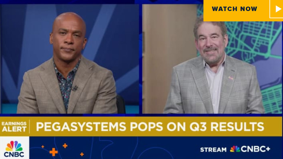 gsantamarina's tweet image. Pega CEO Alan Trefler shares insights on how their unique AI strategy drives real business impact, following strong Q3 results.
Discover how Pega’s low-code AI helps businesses build for change and stay ahead. 🚀 #DigitalTransformation #AI #LowCode my.sociabble.com/xCK6MJHCPGKW