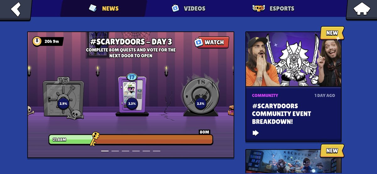 R9BestPlayerITW's tweet photo. #ScaryDoors #BrawlStars https://t.co/DJNguWvfa2
