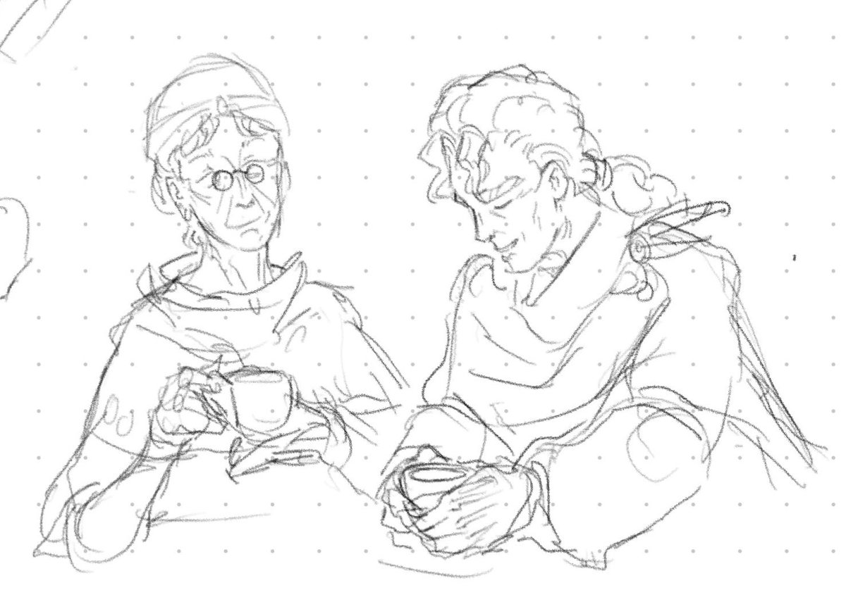 straiz_oaf's tweet photo. Erina and Straizo 🥹🥹🥹 my favorite platonic pairing, I always mean to draw them more! https://t.co/qYLyFnoCZB