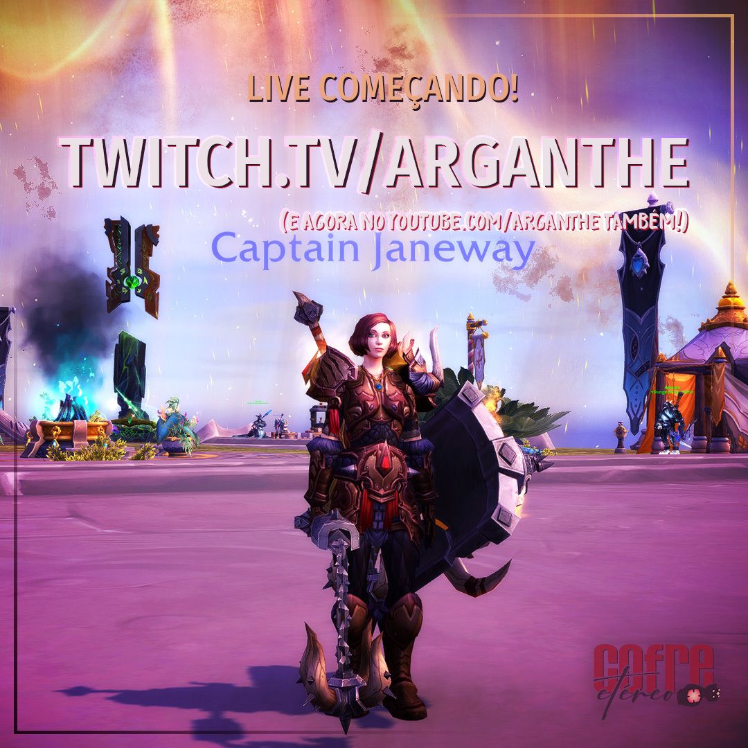 Live começando! Tem muita coisa que preciso fazer no Retail, mas ao mesmo tempo quero nivelar mais personagens no Remix, então vamos tentar fazer os dois hoje :3 

Vem, gentes!